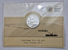 2014 Outbreak Fine Silver £20