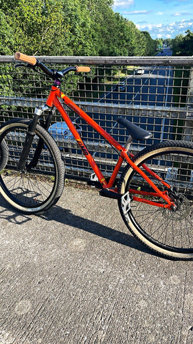 Orange black mountain bike - orange/black, 26