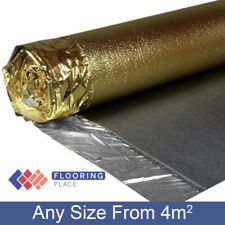 5mm Sonic Gold Acoustic Underlay For Wood & Laminate Flooring with Overlap