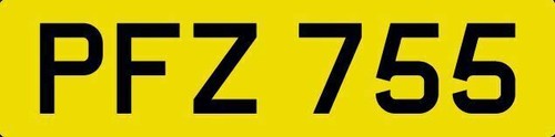 Cherished private number plate - number,