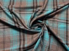 Scottish Tartan Check Fabric