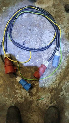Phase extension lead - 3-phase,