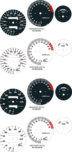 Cbr400rr nc23 nc29 mph - nc23,