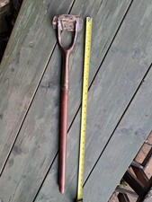 Vintage Dutch hoe with short handle, Made In England.