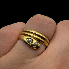 Antique 18ct Gold Diamond