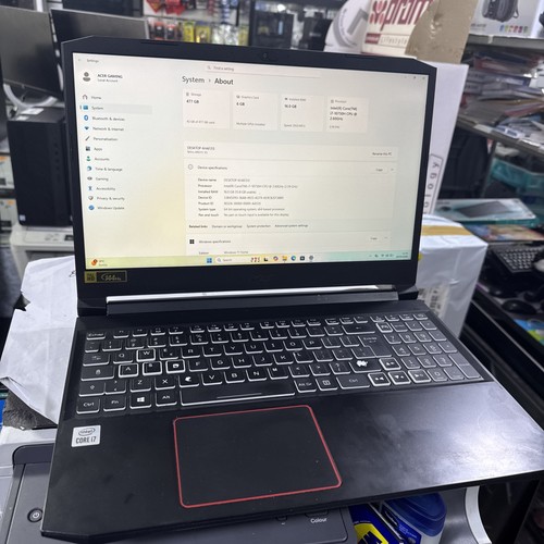 Acer nitro 10750h - nitro, 5