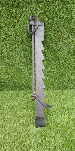 Antique iron ratchet - ratchet, hook