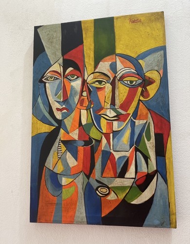 Oil painting canvas signed - oil,