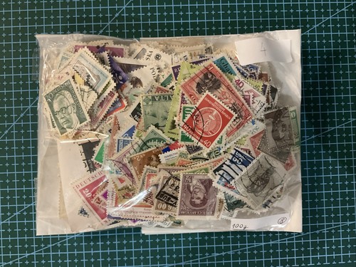 Kiloware stamps world mix 100g - stamps,