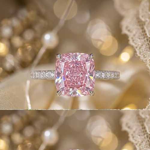 40ct cushion cut natural - cushion,