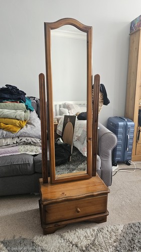 Vanity mirror with storage - mirror,