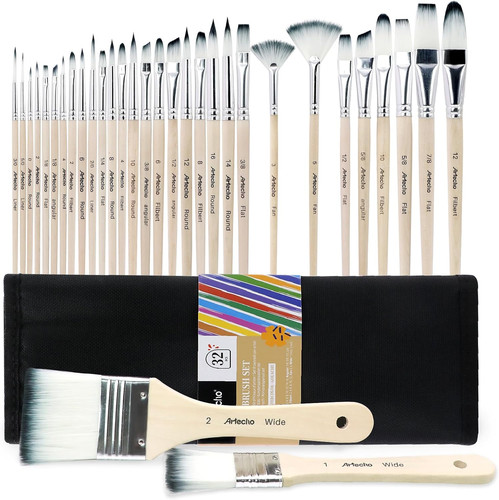 Pcs art paint brushes - brushes,