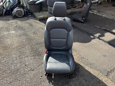 2019 MG ZS PASSENGER SIDE FRONT SEAT BLACK LEATHER WHITE STITCH