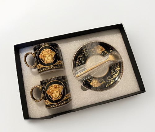 Versace rosenthal medusa - medusa, black