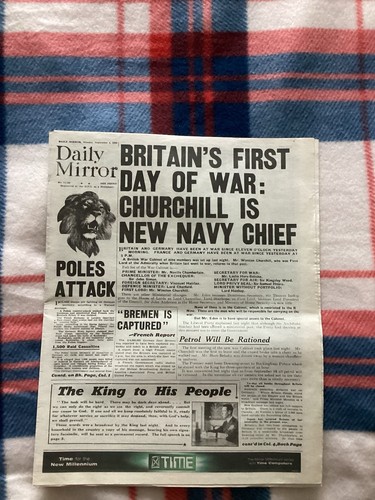 Historical headlines events - headlines, of