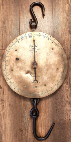 Antique scales salter trade - scales,