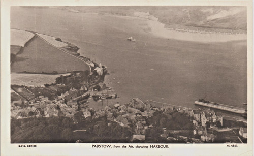 Padstow from the air showing - from, air,