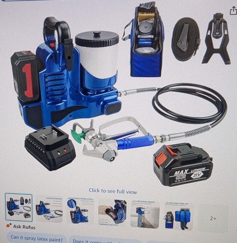 500w cordless airless spraying - 500w,