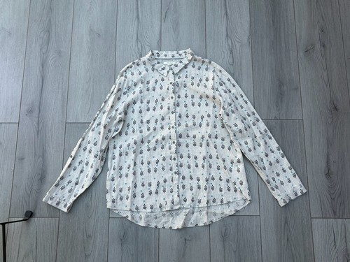 White stuff beige leaf dot - white,