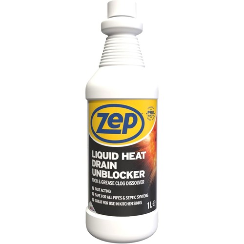 Zep unblocker heat drain - zep,