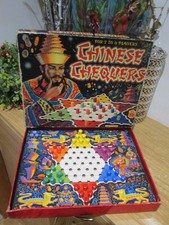 Vintage Chinese Chequers Game