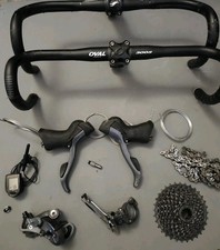 Road Bike Parts Shimano Claris R2400 8 Speed Groupset Bars Stem