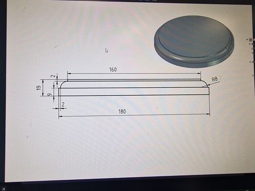 Beechpattress 180mm 19mm - beechpattress,