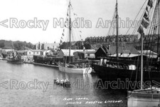 Xxu-30 Bude Canal with Boats, Cornwall. Photo