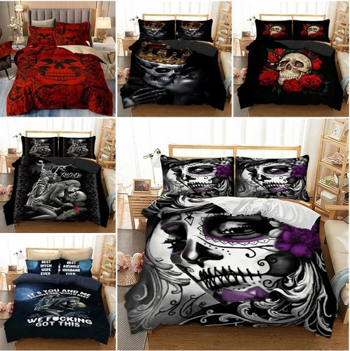 Skull duvet quilt - skull,