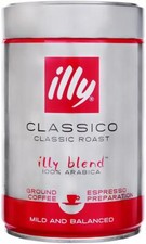 Illy Classico Ground Coffee -