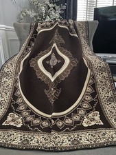 VINTAGE BROWN/CREAM CHENILLE