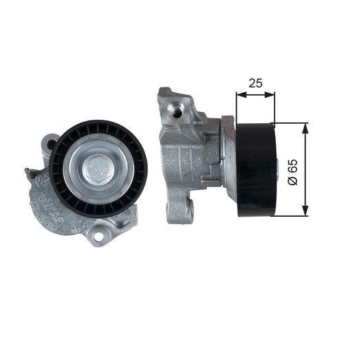 Gates t39357 belt - t39357,