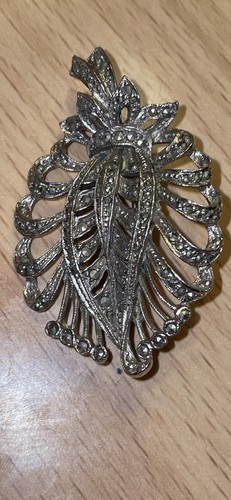 Vintage maracite brooch - vintage,