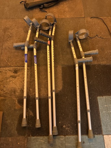 Crutches pair coopers - pair,
