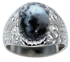Sterling 925 SILVER Dendrite