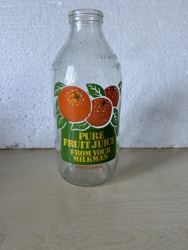 Vintage advert glass pint - advert, 1