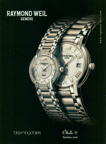 Raymond weil magazine print - raymond,