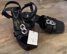 ZARA Strappy Chunky Platform