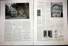 Original Old Vintage Print Kitchen Equipment Bulb Electric HousehFrench 1937