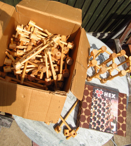 Vintage mid century hex - vintage,