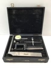 Mercer 107A Dial Indicator Set-Metalworking & Machine Inspection Tool-In Box