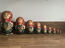 Large Hand Painted Russian