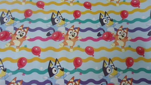 Bluey gift wrap 1m - gift,
