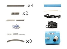 KATO 'N' GAUGE 20-852 MASTER 1 UNITRACK BASIC OVAL TRACK SET