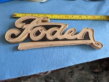 Foden Truck Grill Badge Collectible. 1970s Vintage