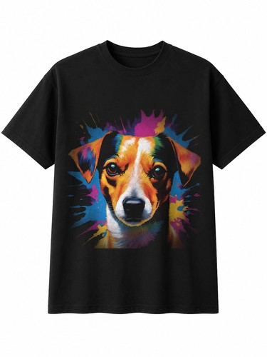 Jack russell shattered dog - jack,