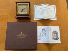 Garrard & Co LTD Walnut Mantle Elliott Clock Of London Regent Street 1987