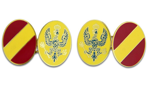 King royal hussars cufflinks - king's,