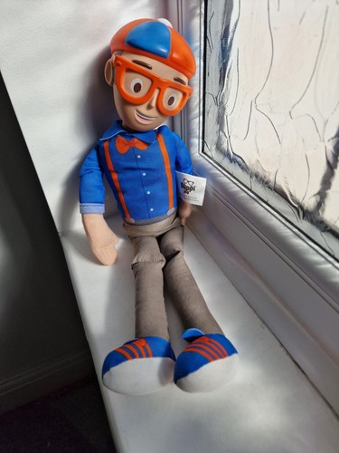Blippi plush figure doll - blippi,
