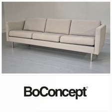 Stunning BoConcept 'Osaka' sofa, 234cm, Light Grey Textured Fabric, RRP £1559+
